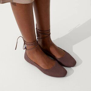 SOLD OUT: The Square Wrap Size 8 Ballet Flat